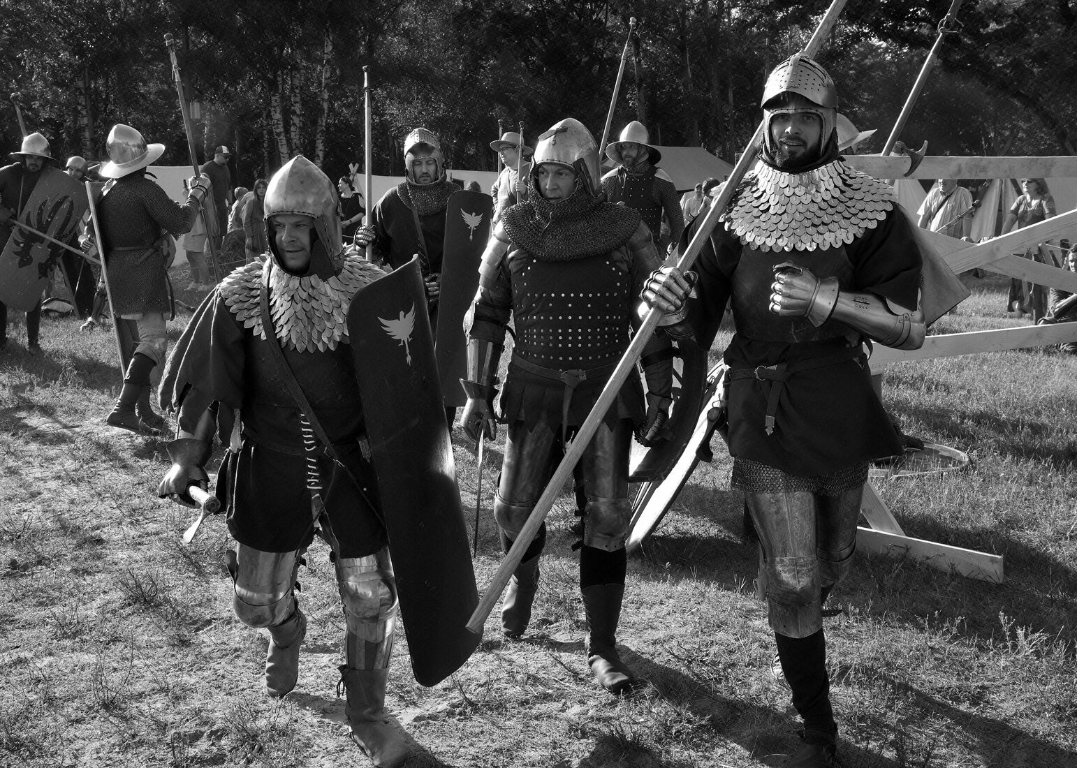 Фотограф Александр Артемьев. Фестиваль исторической реконструкции "Плоская гора". Маневр
